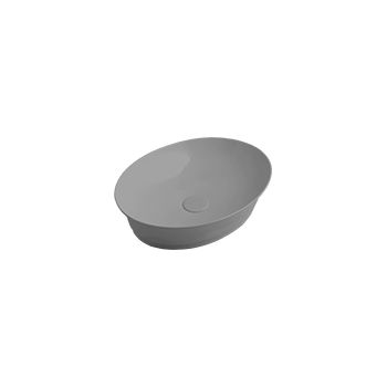 Раковина WHITE CERAMIC Idea 50 серый матовый