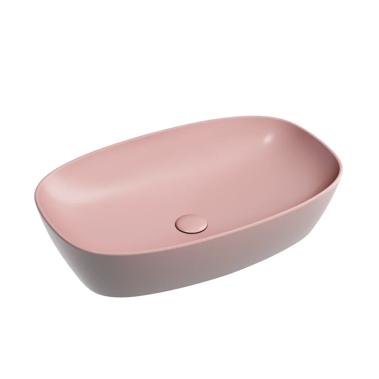 Раковина CERAMICANOVA Element CN6049MP 60 розовый матовый