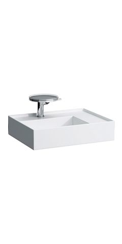 Раковина накладная LAUFEN Kartell 8.1033.4.000.104.1 60cm, правая