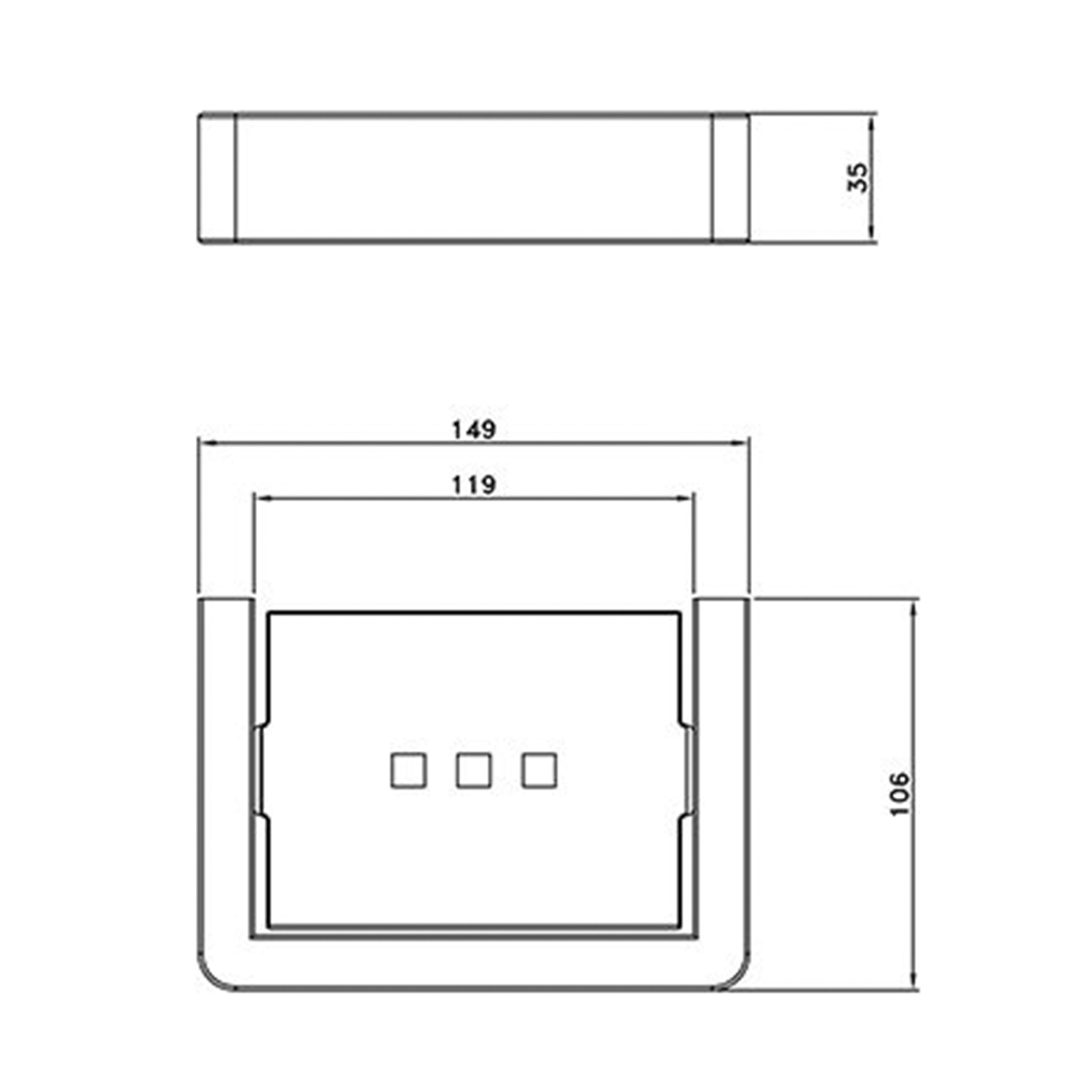 Мыльница ALTROBAGNO Aperto 080705 NeOp