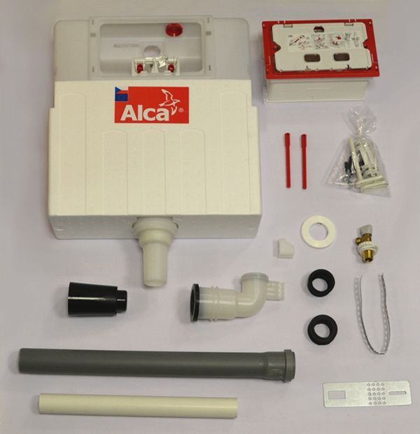 Смывной бачок скрытого монтажа ALCAPLAST Basicmodul AM112