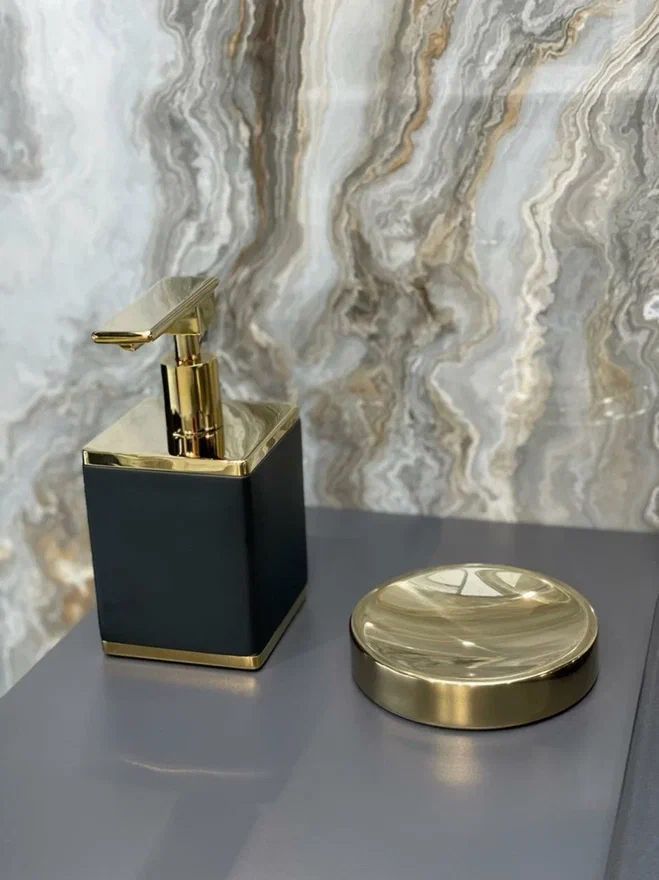 Мыльница BOHEME 10963-G Gold